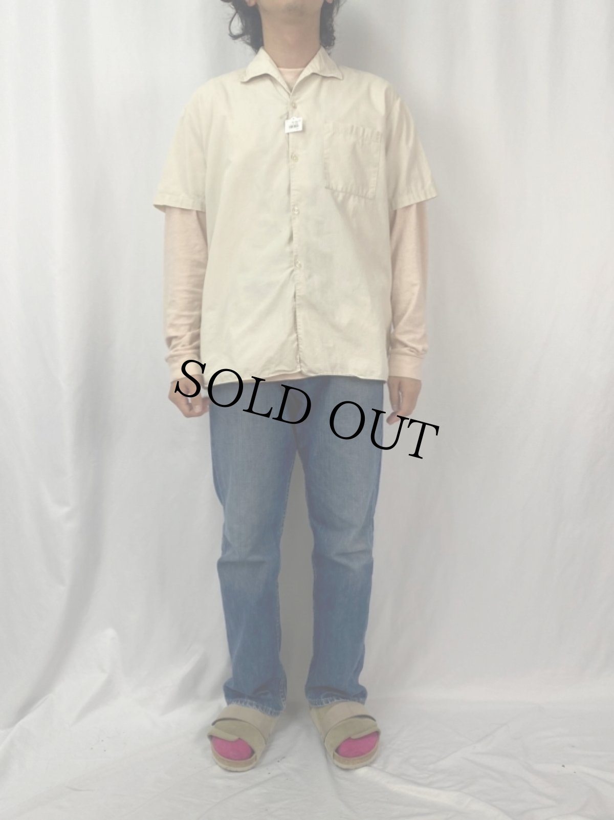 画像2: 70's Prestige シャークカラーシャツ (2)