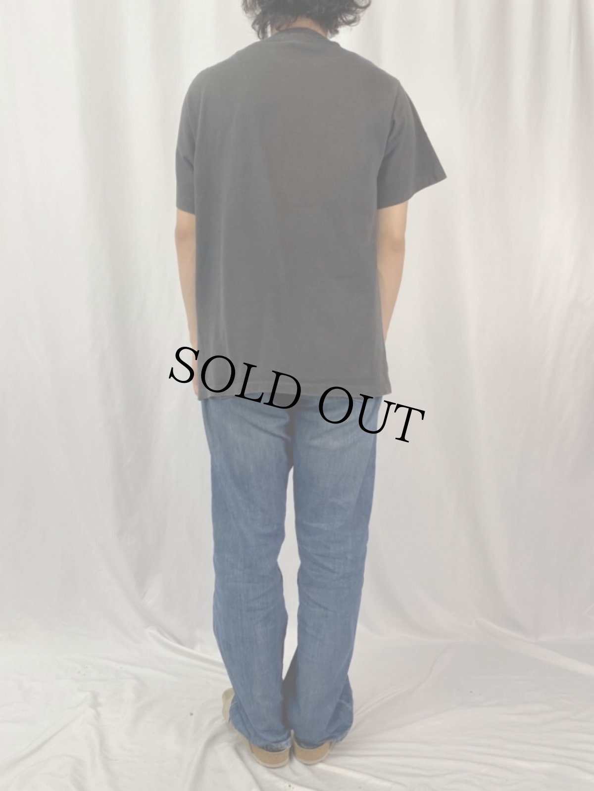 画像4: 90's Looney Tunes USA製 マービン・ザ・マーシャン キャラクタープリントTシャツ L (4)