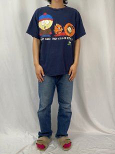 画像2: 90's SOUTH PARK "OH MY GOD! THEY KILLED KENNY!" キャラクタープリントTシャツ (2)