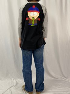 画像5: 90's SOUTH PARK USA製 キャラクタープリント ラグランTシャツ (5)