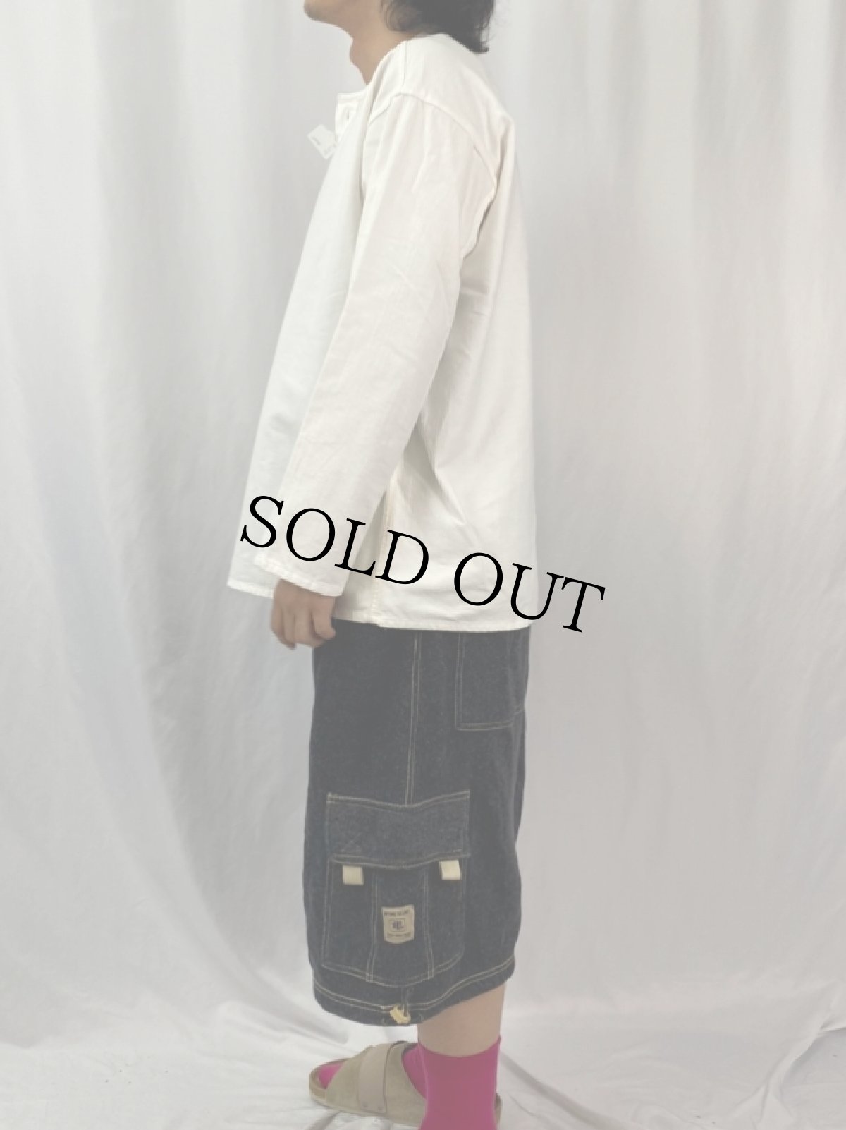 画像3: ロシア軍 ヘンリーネックスリーピングシャツ (3)