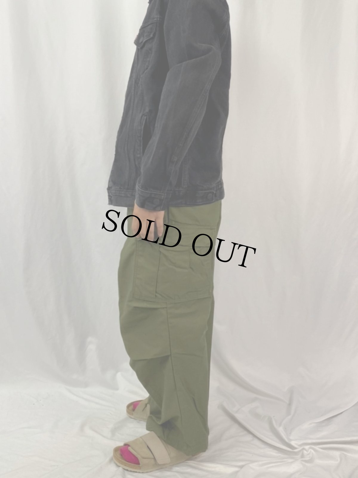 画像3: 70's U.S.ARMY M-65 フィールドパンツ DEADSTOCK SMALL-SHORT (3)