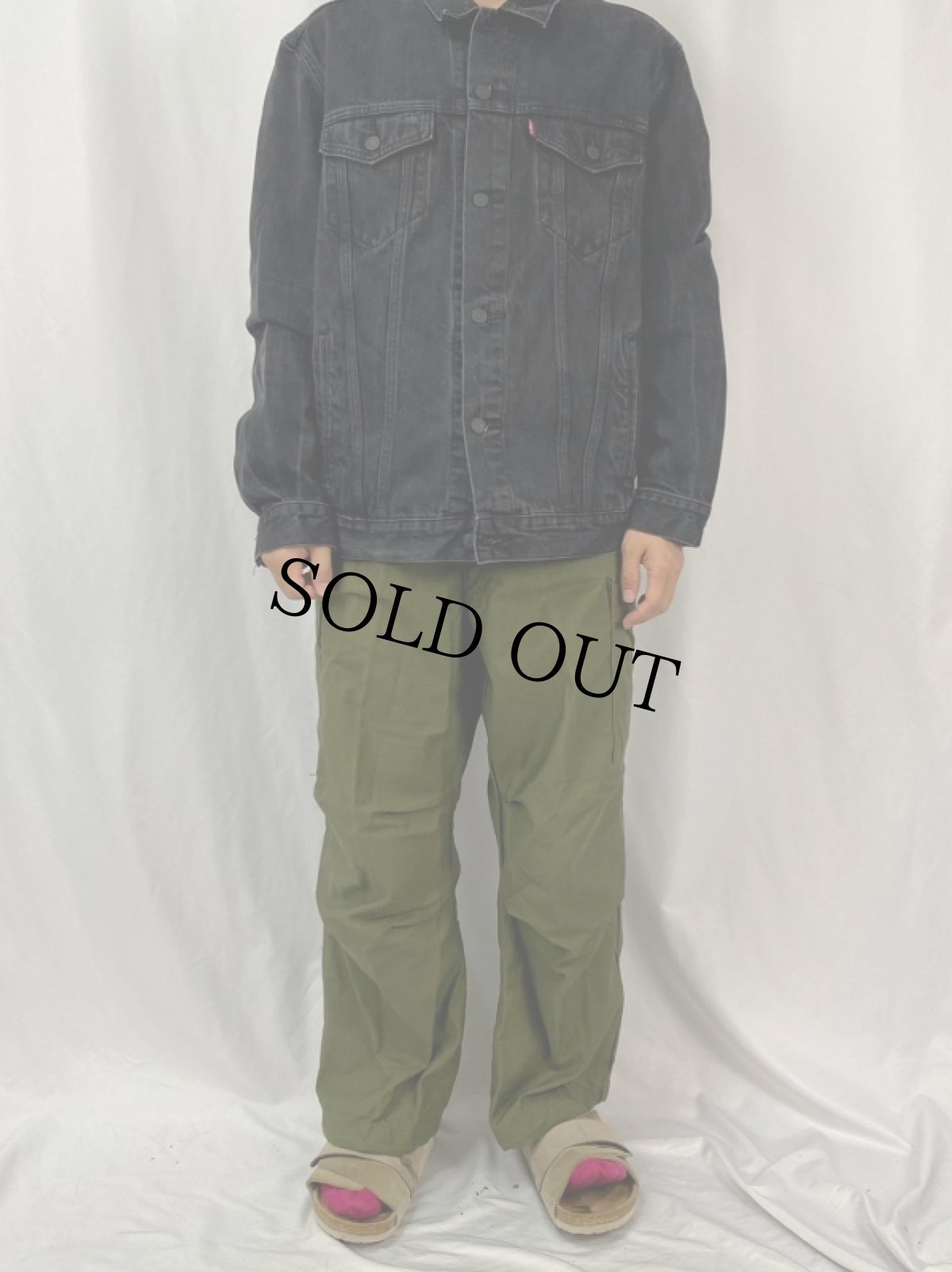 画像2: 70's U.S.ARMY M-65 フィールドパンツ DEADSTOCK SMALL-SHORT (2)