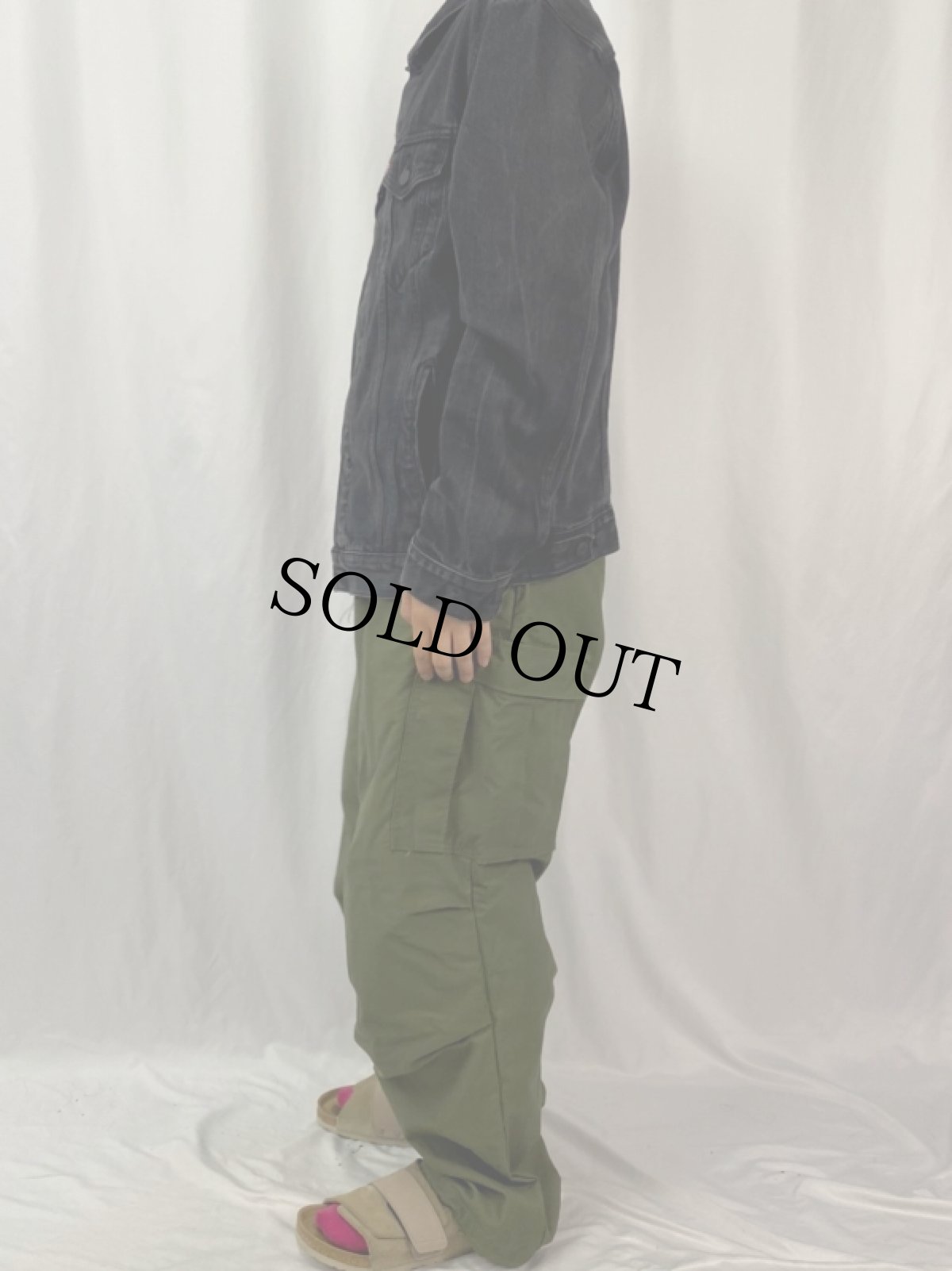 画像3: 70's U.S.ARMY M-65 フィールドパンツ MEDIUM-REGULAR (3)