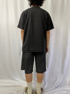 画像4: 90’s SNOOPY USA製 キャラクタープリントTシャツ BLACK XL (4)
