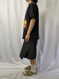 画像3: 90’s SNOOPY USA製 キャラクタープリントTシャツ BLACK XL (3)