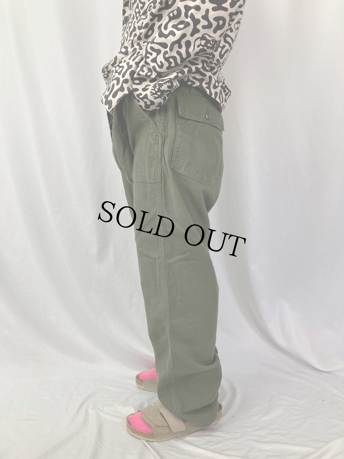 画像3: 70's U.S.ARMY ベイカーパンツ W39 (3)