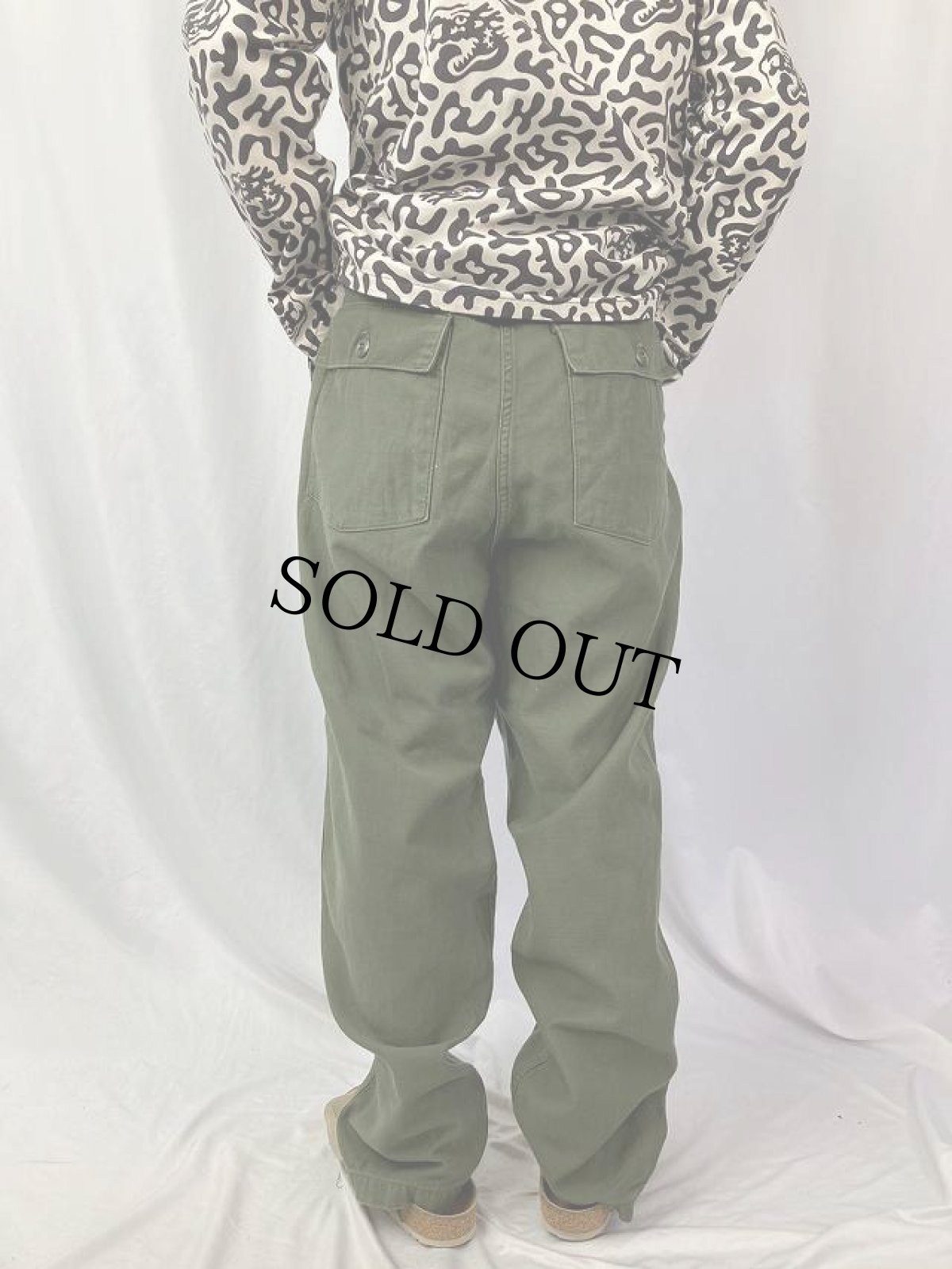 画像4: 70's U.S.ARMY ベイカーパンツ W39 (4)