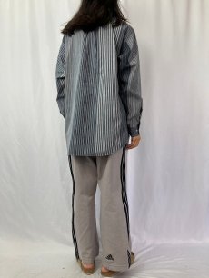 画像4: Ralph Lauren "CLASSIC FIT" チェック柄 クレイジーパターン コットンボタンダウンシャツ L (4)