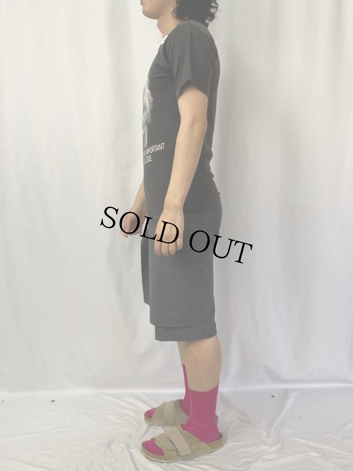 画像3: 90's Albert Einstein USA製 "IMAGINATION IS MORE IMPORTANT THAN KNOWLEDGE" 名言プリントTシャツ S (3)