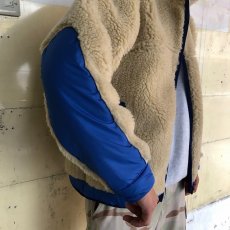 画像9: COMFY OUTDOOR GARMENT "RABBIT HOODIE" BEIGE×BLUE 【S】 (9)