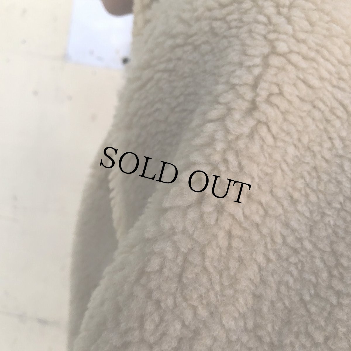 画像14: COMFY OUTDOOR GARMENT "RABBIT HOODIE" BEIGE×BLUE 【S】 (14)