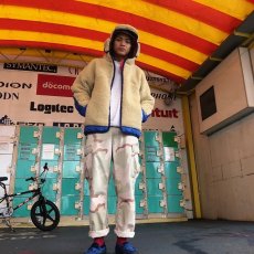 画像16: COMFY OUTDOOR GARMENT "RABBIT HOODIE" BEIGE×BLUE 【S】 (16)