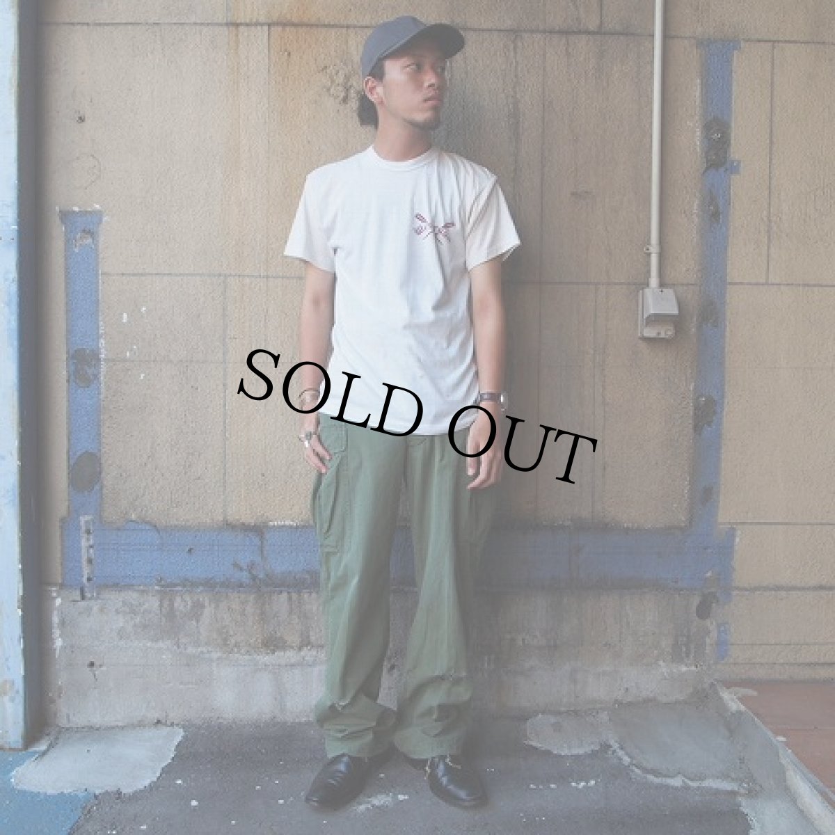 画像2: 60's US.MILITARY ジャングルファティーグパンツ 1st W27-29 (2)