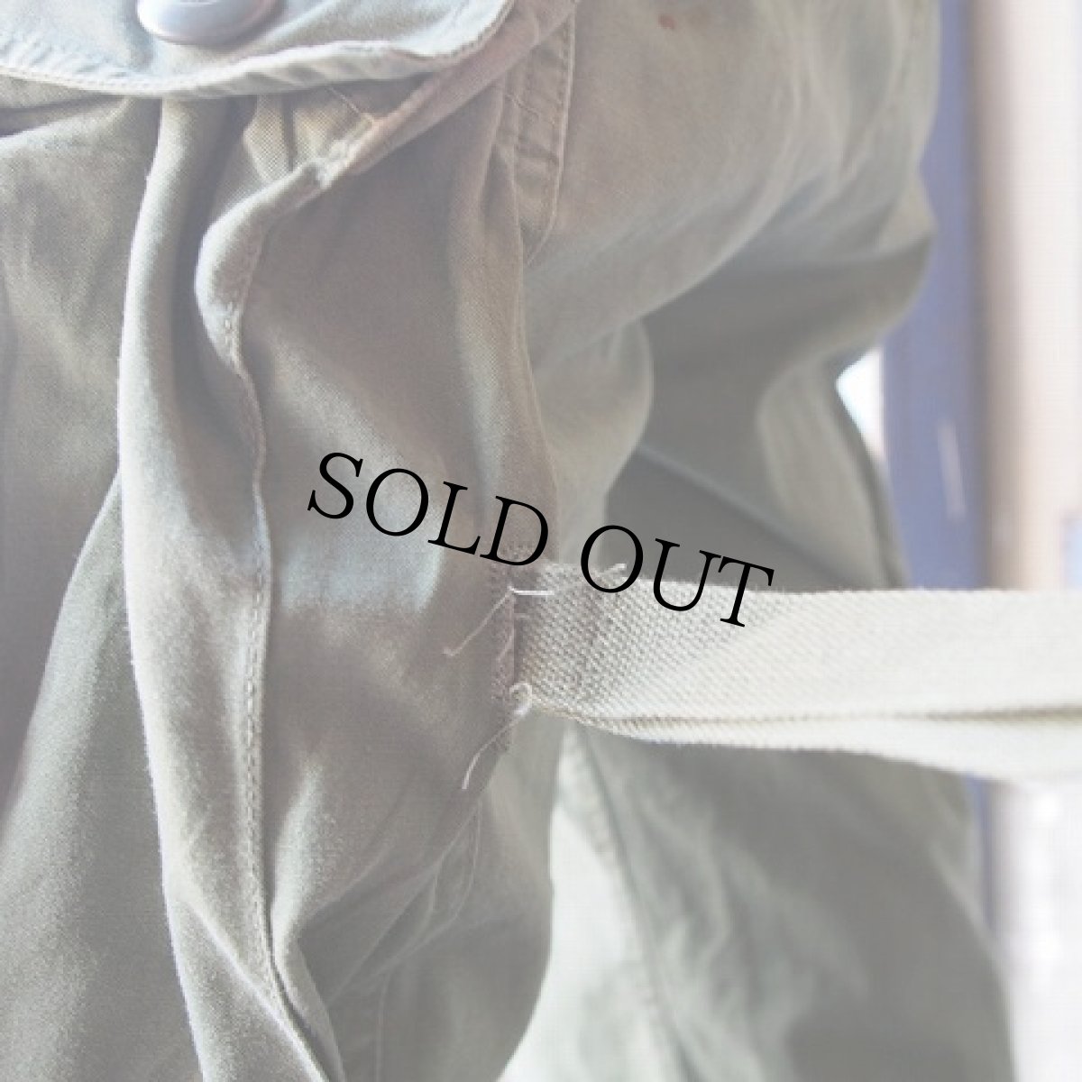 画像8: 60's US.MILITARY ジャングルファティーグパンツ 1st W27-29 (8)