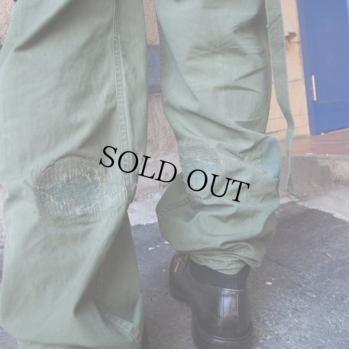 画像11: 60's US.MILITARY ジャングルファティーグパンツ 1st W27-29 (11)