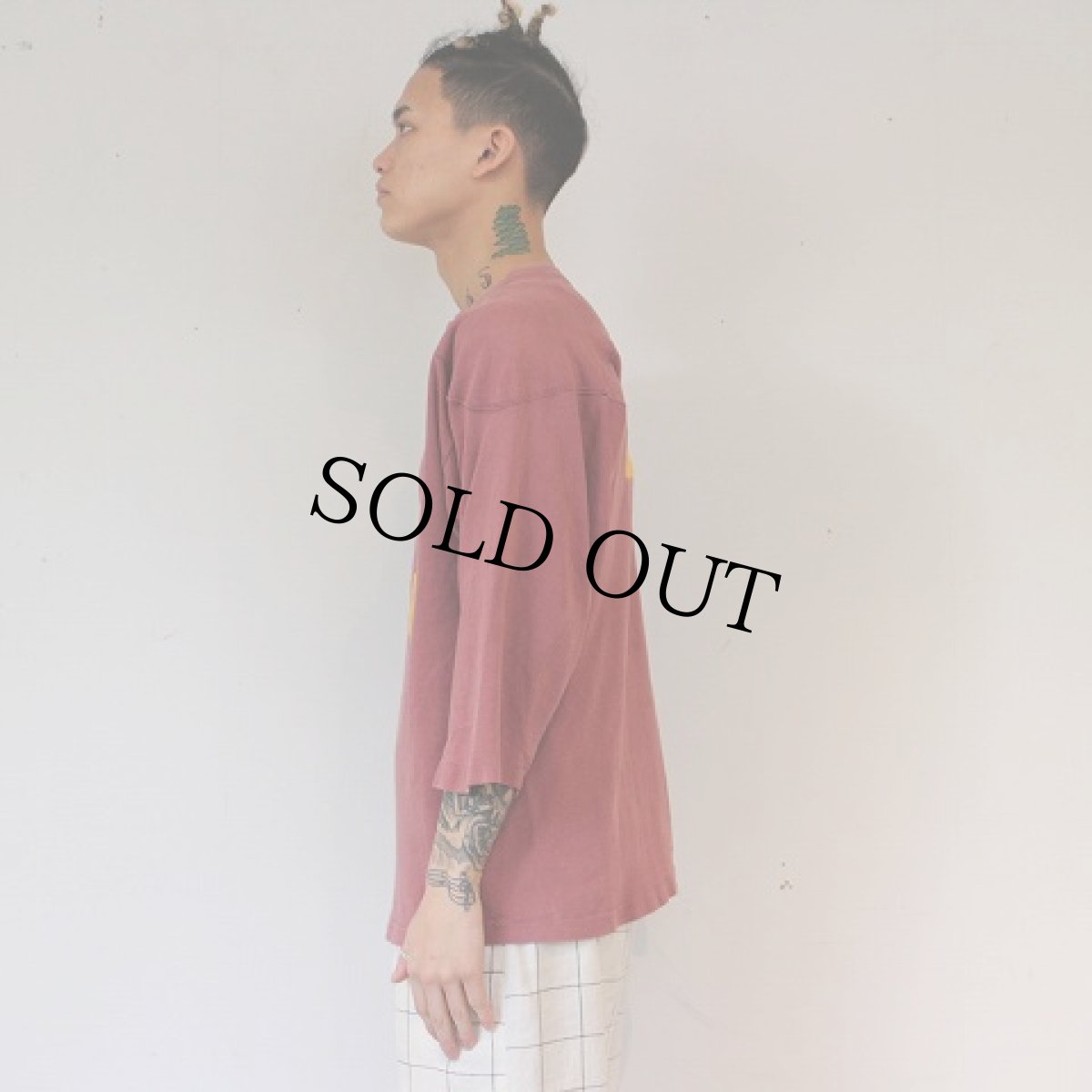 画像4: VINTAGE "MINNESOTA 75" Football T-shirt (4)