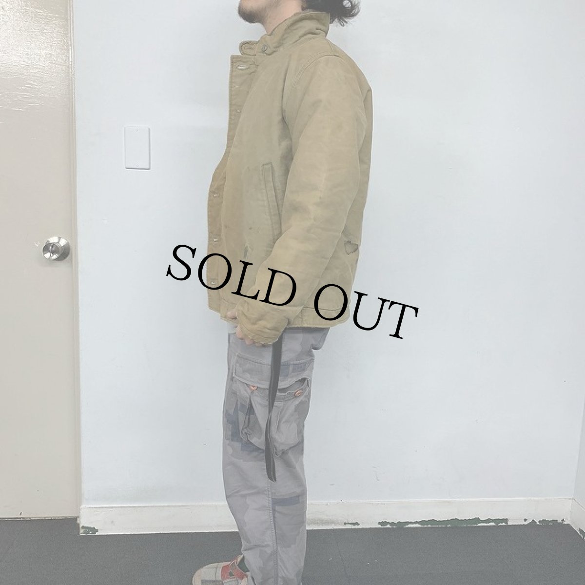 画像3: 40's US.NAVY N-1 デッキジャケット (3)