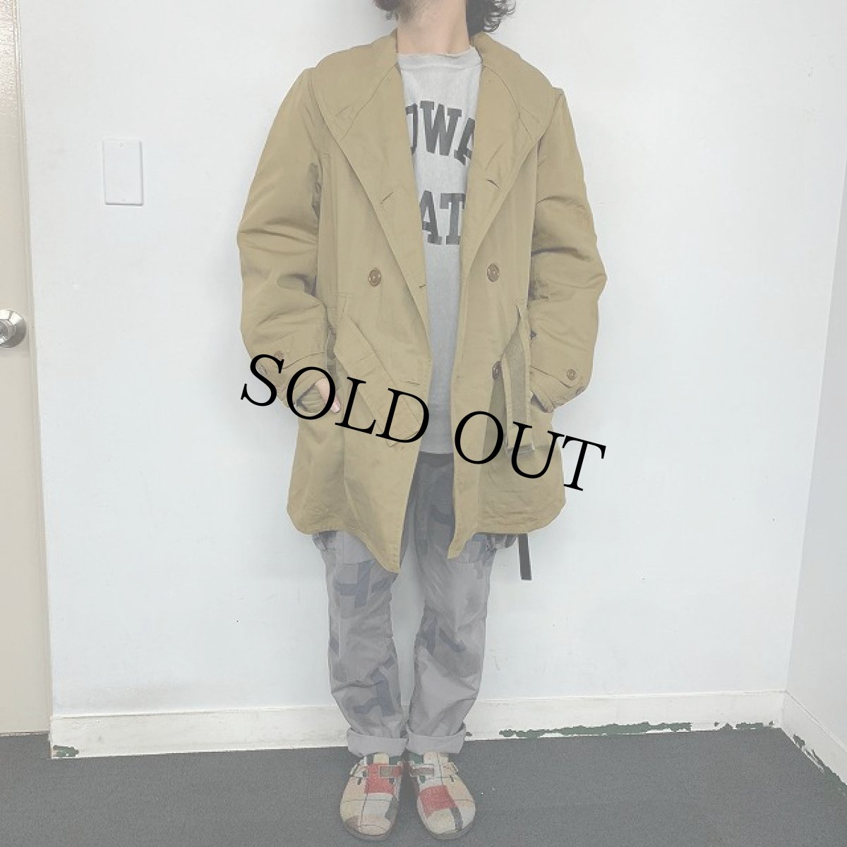 画像2: 40's U.S.ARMY M-42 MACKINAW COAT (2)