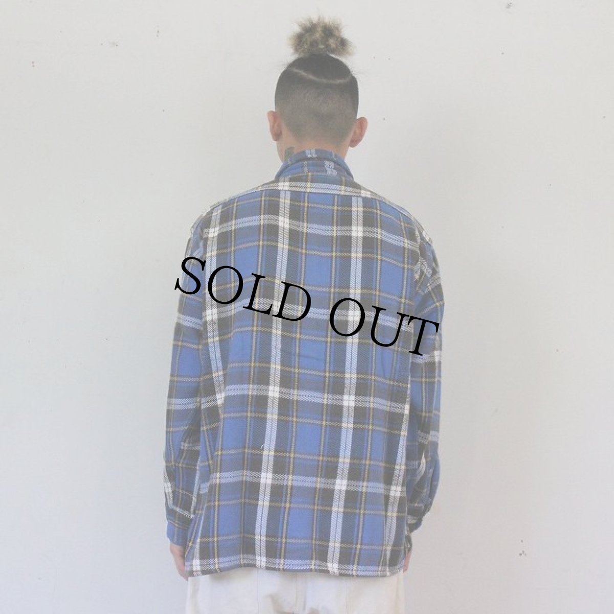 画像4: 60's King Kole マチ付き チェック柄ネルシャツ (4)