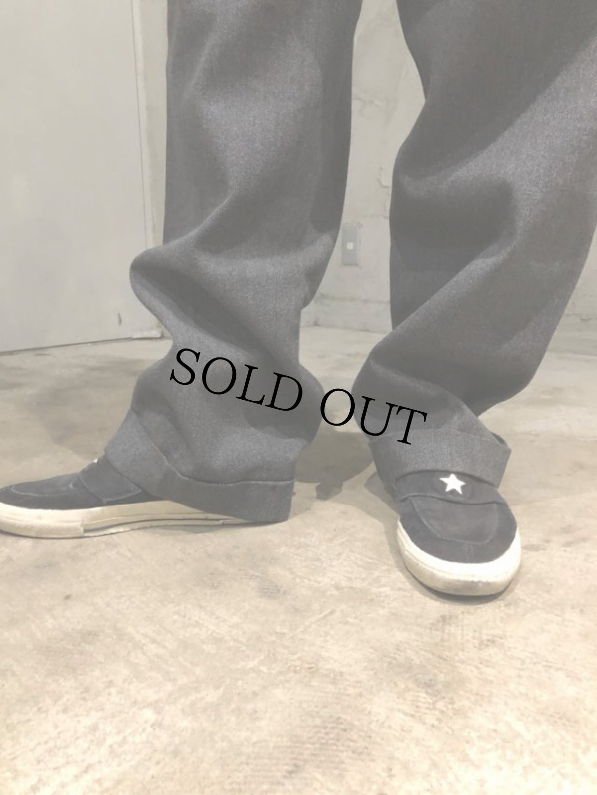 画像7: 50's PEPPERELL WHIPCORD SOLT & PEPPER Trousers W43 DEADSTOCK (7)