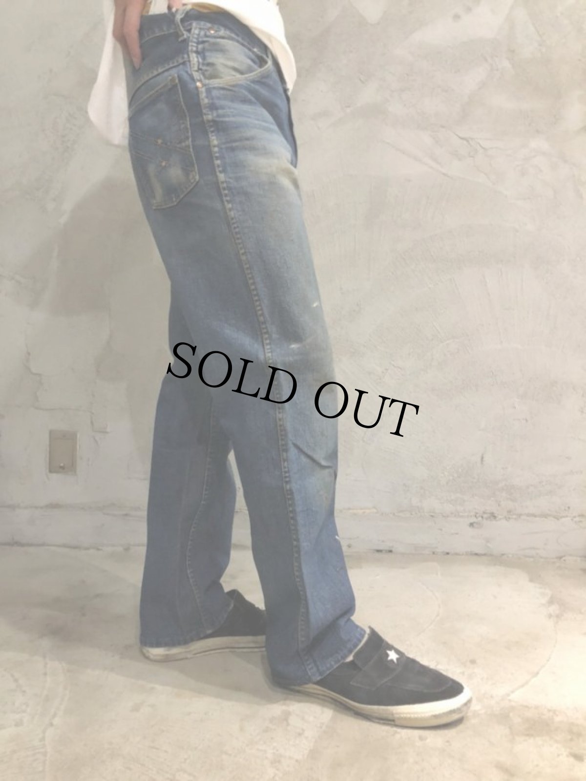 画像9: 60's STORE BRAND 5ポケットデニムパンツ W33 (9)