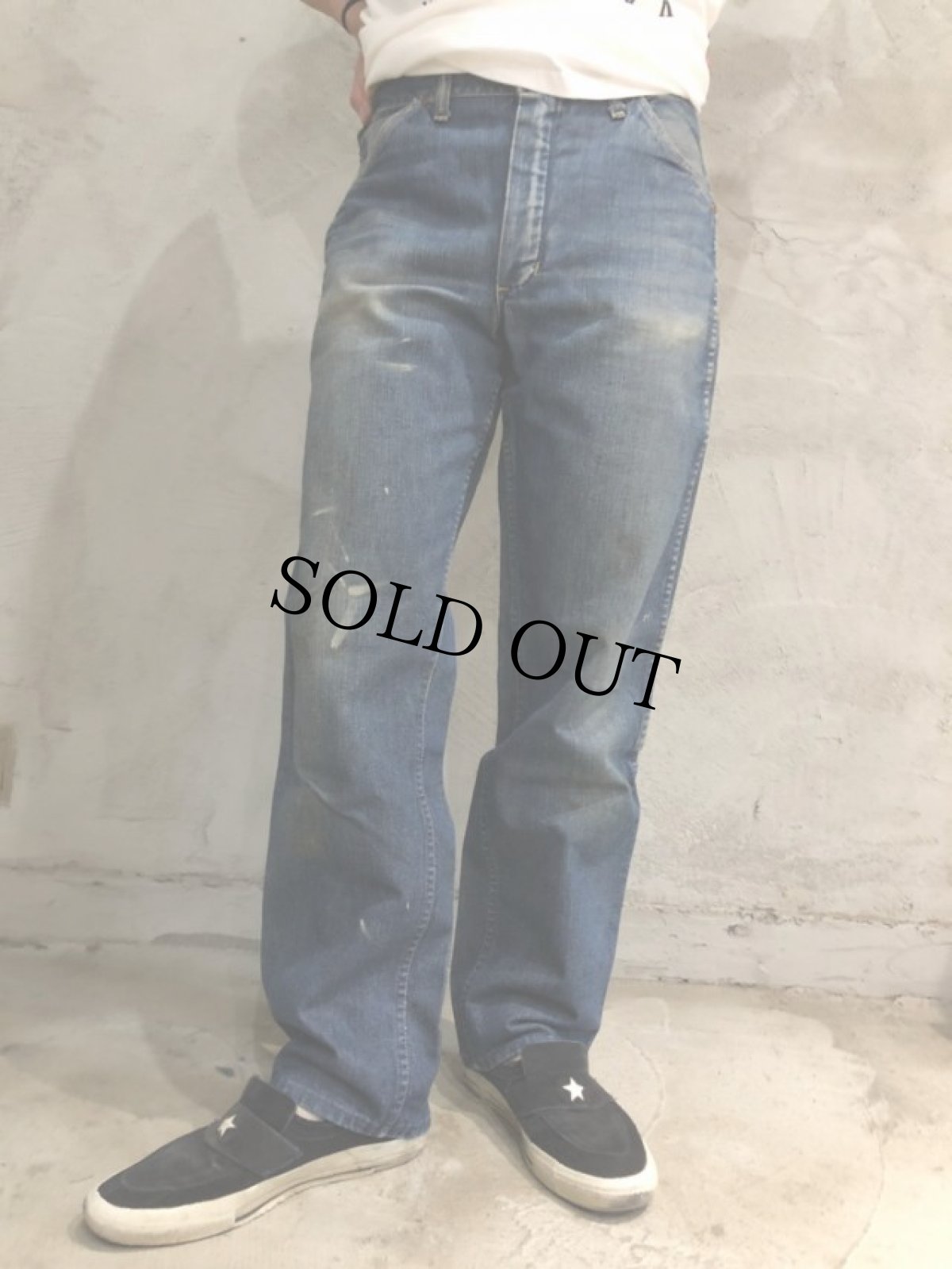 画像8: 60's STORE BRAND 5ポケットデニムパンツ W33 (8)