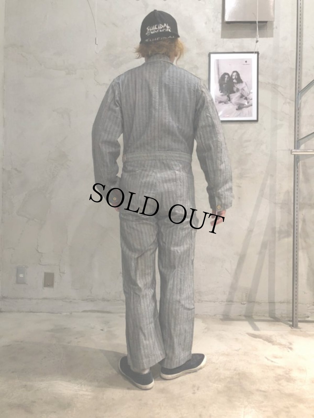 画像5: 50's FINCK'S HBT Coverall 36R (5)