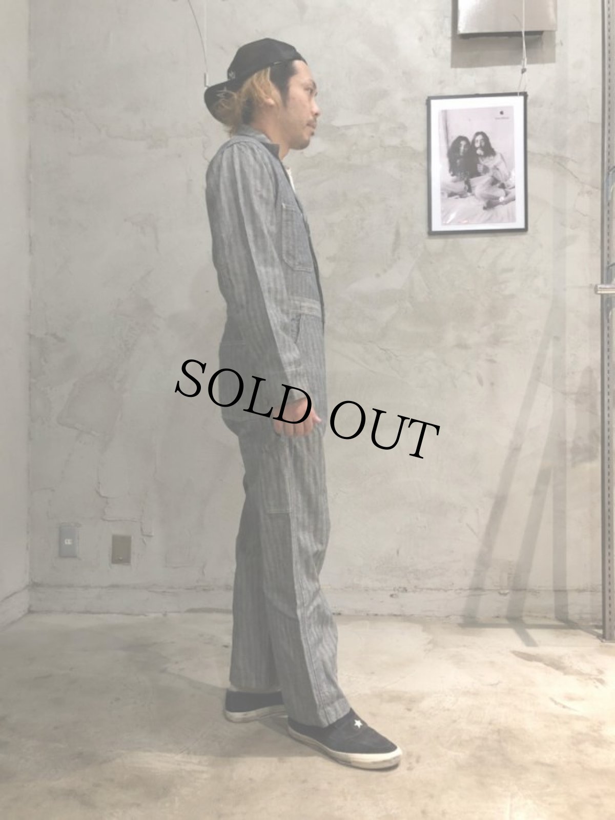 画像4: 50's FINCK'S HBT Coverall 36R (4)