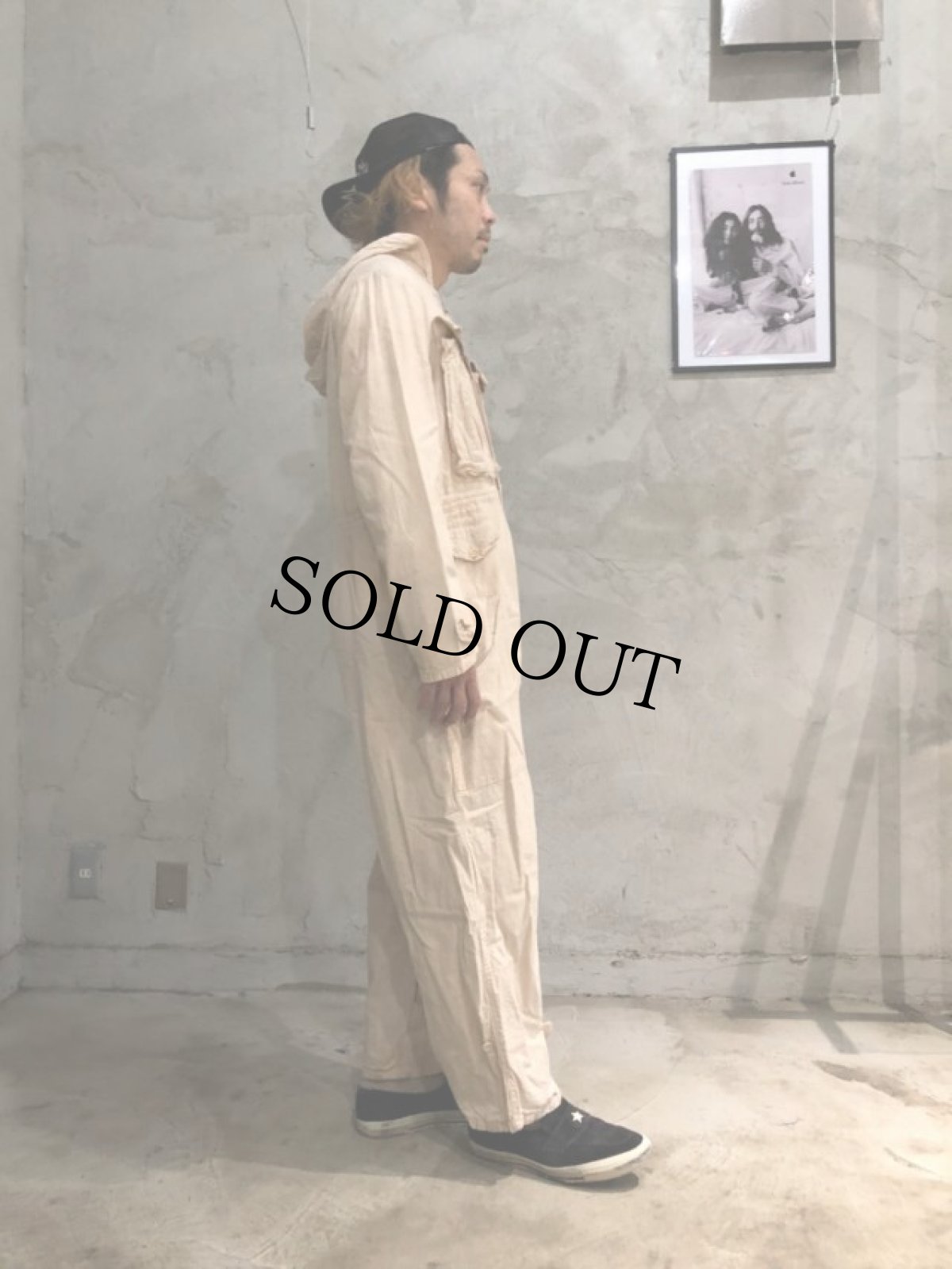 画像3: 50's Bulgarian Military Snow Camouflage Coverall (3)