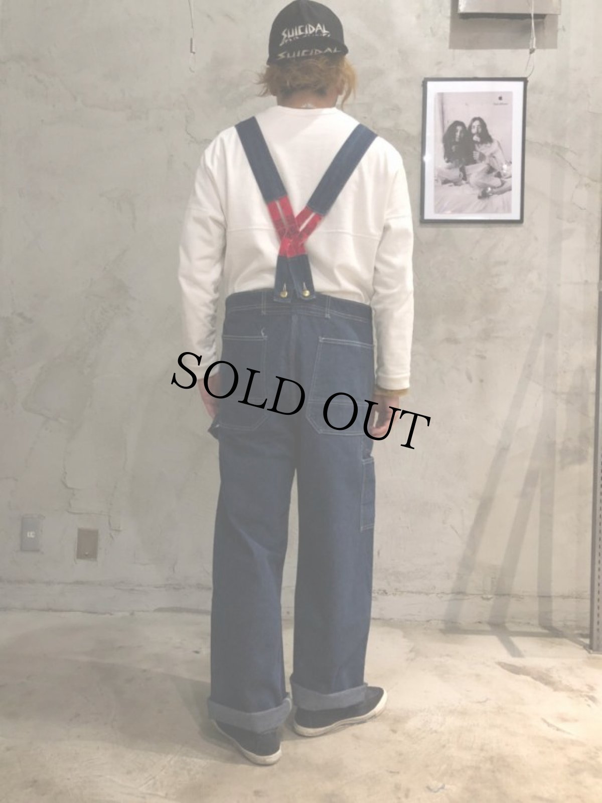 画像4: 40's〜50's HERCULES ローバック デニムオーバーオール (4)