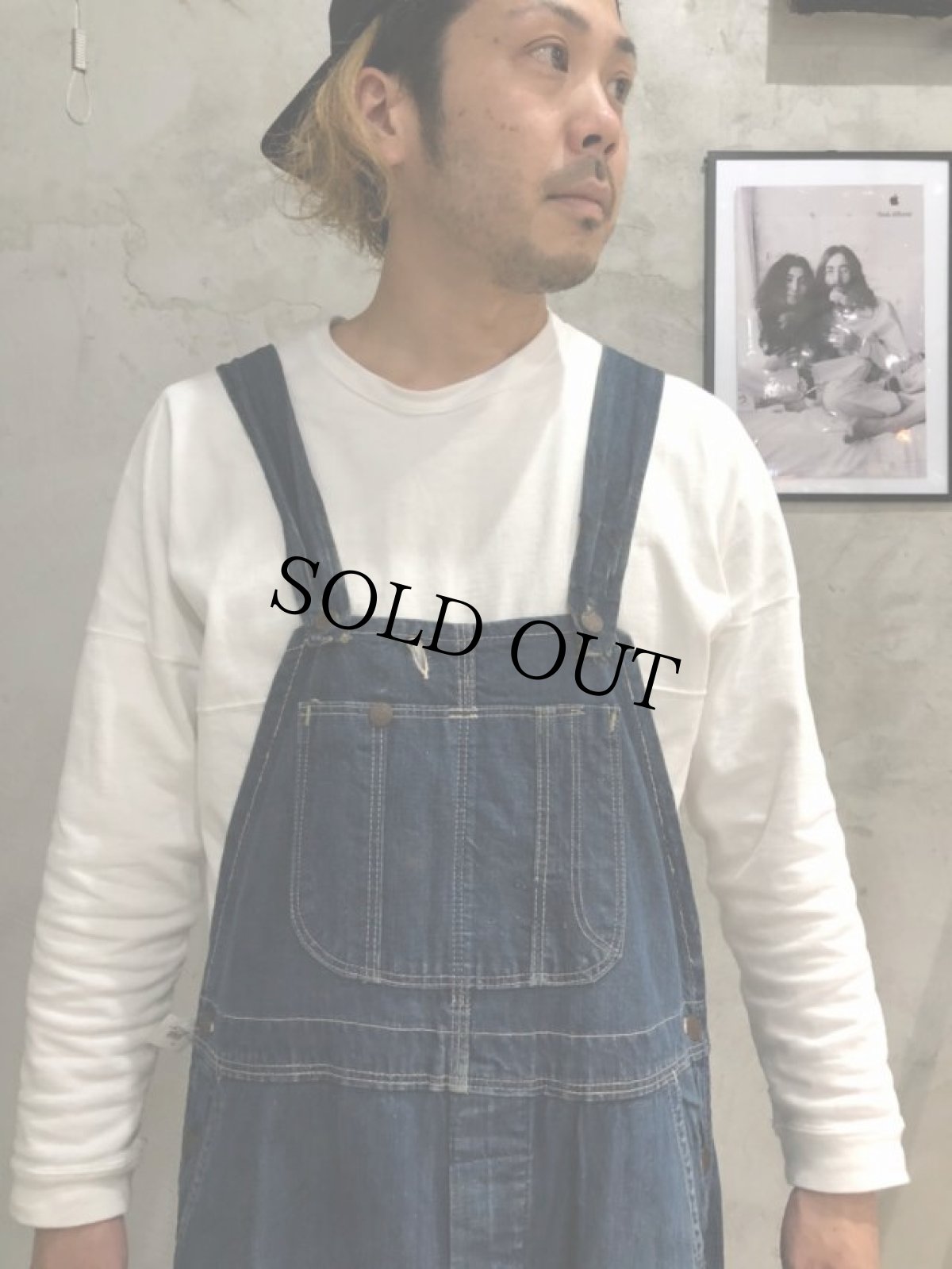 画像5: 40〜50's STOREBRAND Denim Overall (5)