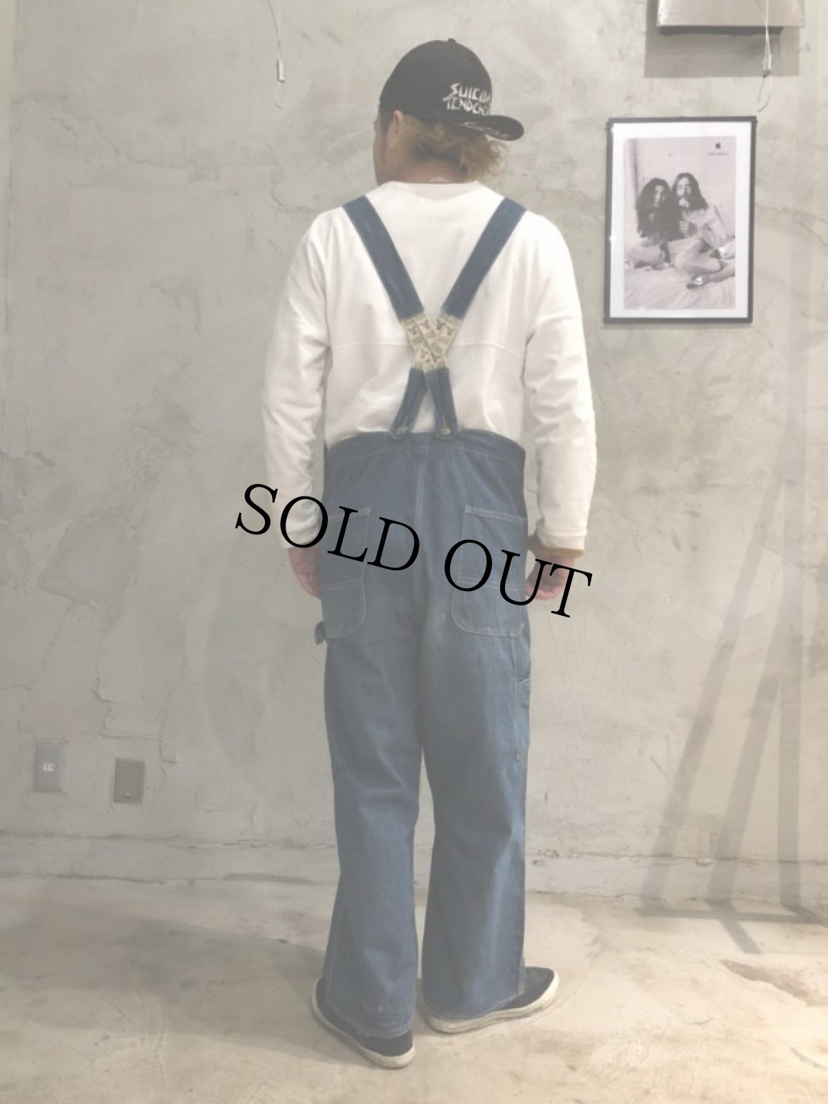 画像5: 40〜50's BIG BUCK by ELY&WALKER デニムオーバーオール W38 (5)