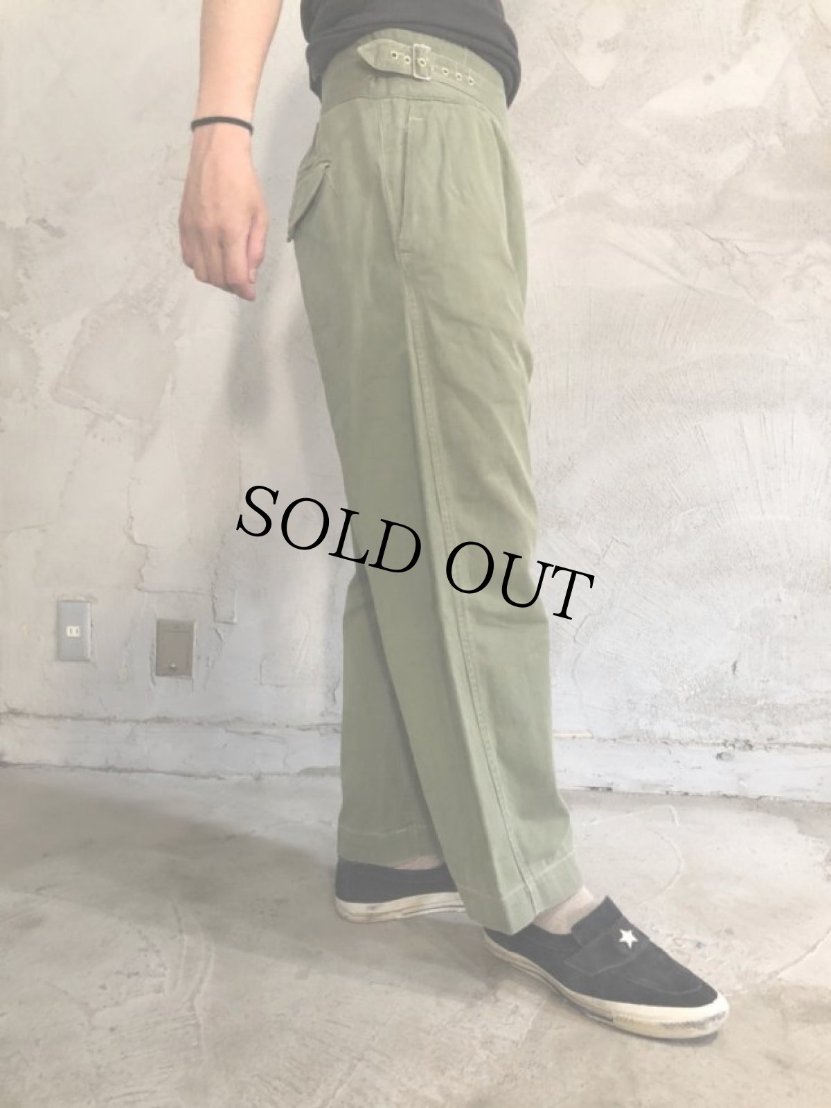 画像3: French Army Gurkha Pants W28-33 (3)
