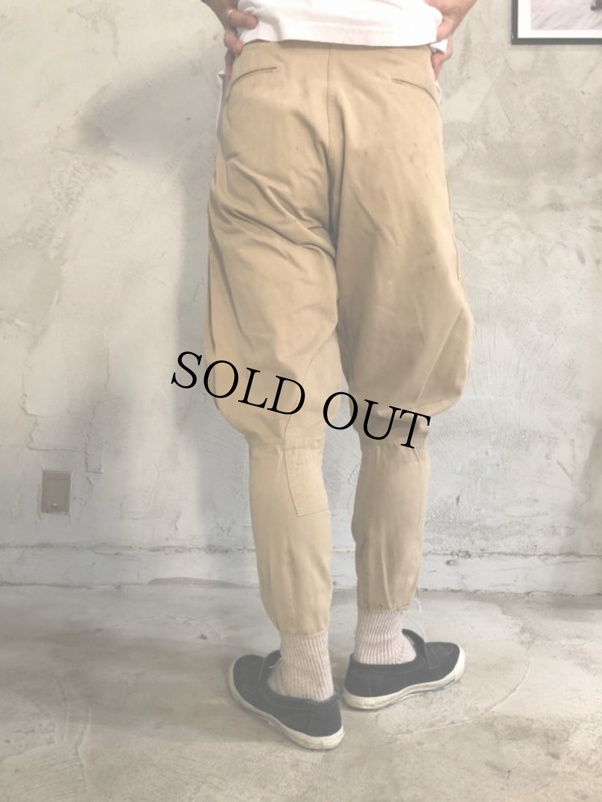 画像4: 30's〜40's U.S.ARMY Metal Button Jodhpurs Pants W31 (4)