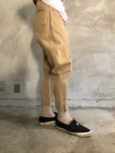 画像3: 30's〜40's U.S.ARMY Metal Button Jodhpurs Pants W31 (3)