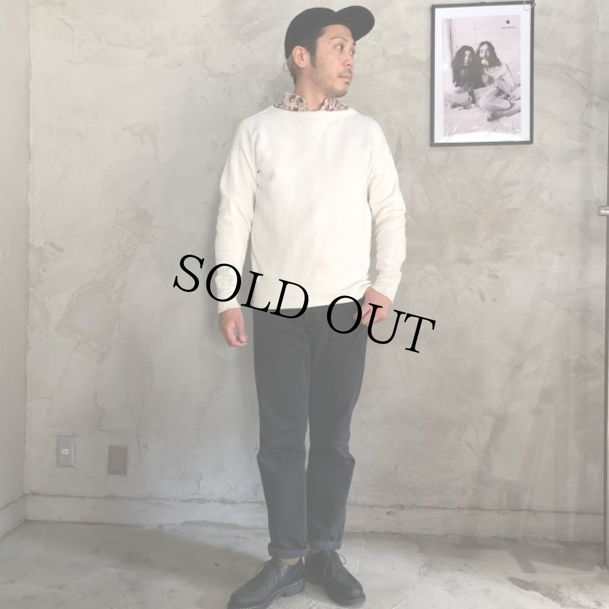 画像5: 50's〜60's 前V 無地Sweat (5)