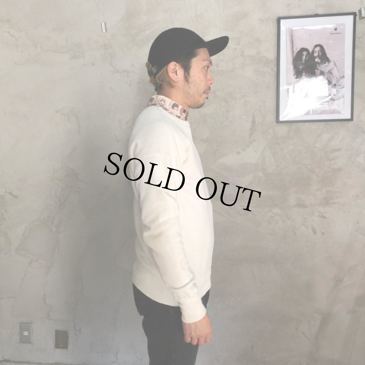 画像3: 50's〜60's 前V 無地Sweat (3)