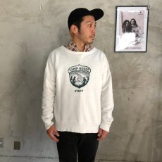 画像2: 50's〜60's "CAMP ROGER STAFF" 前V Sweat XL (2)