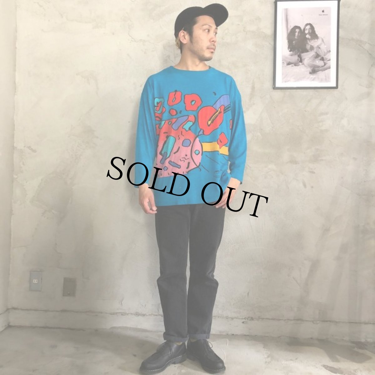 画像5: 90's PETER MAX "NEOMAX" L/S T-Shirts (5)