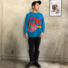 画像5: 90's PETER MAX "NEOMAX" L/S T-Shirts (5)