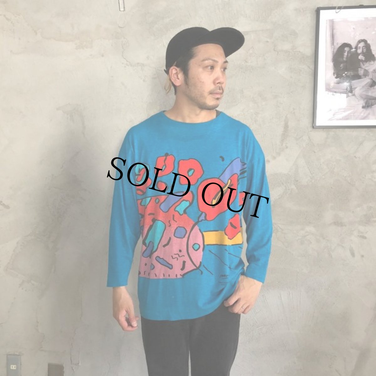 画像2: 90's PETER MAX "NEOMAX" L/S T-Shirts (2)