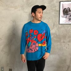 画像2: 90's PETER MAX "NEOMAX" L/S T-Shirts (2)