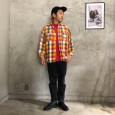 画像5: 50's SUNVALLEY PLAID チェック柄 マチ付きネルシャツ (5)