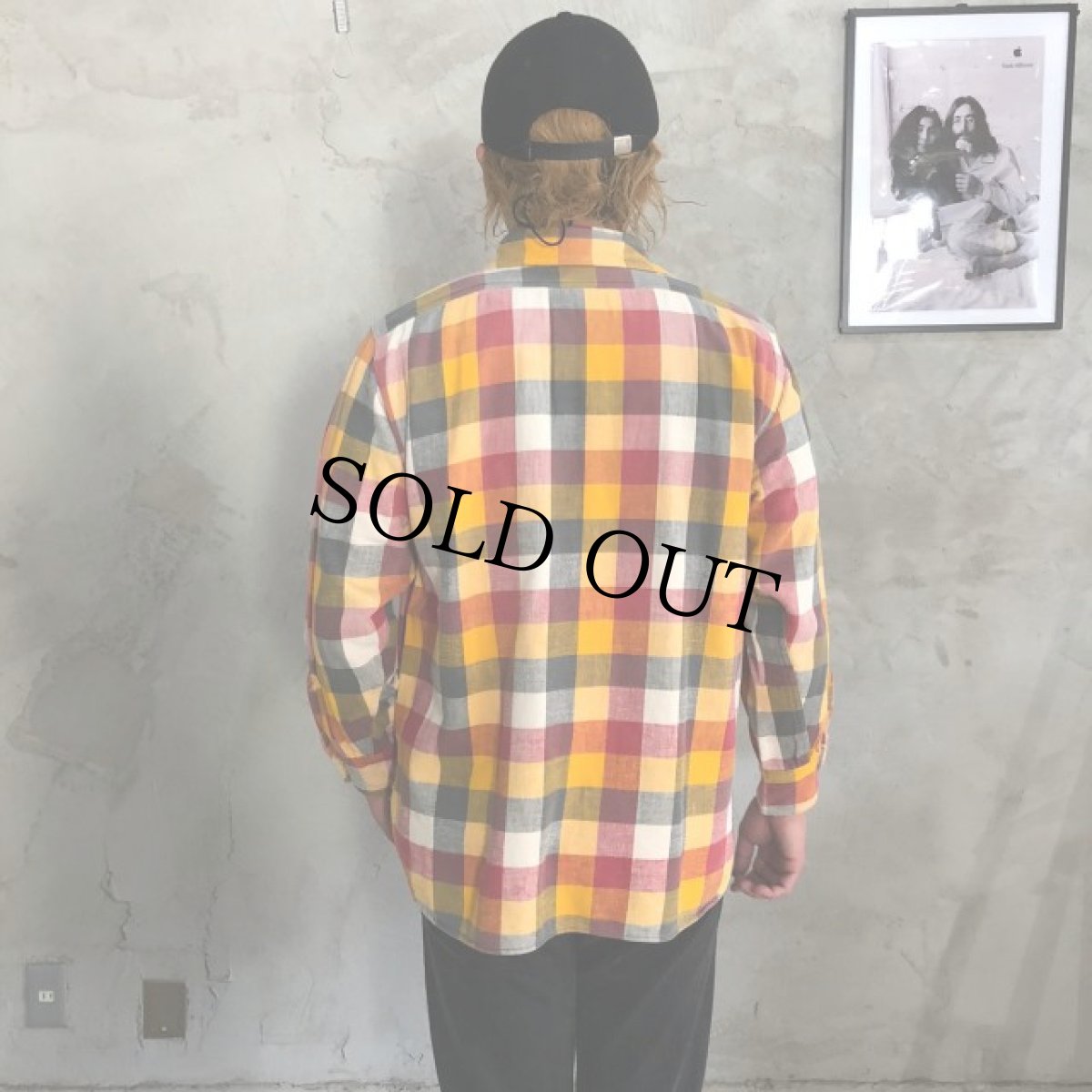 画像4: 50's SUNVALLEY PLAID チェック柄 マチ付きネルシャツ (4)