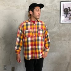 画像2: 50's SUNVALLEY PLAID チェック柄 マチ付きネルシャツ (2)