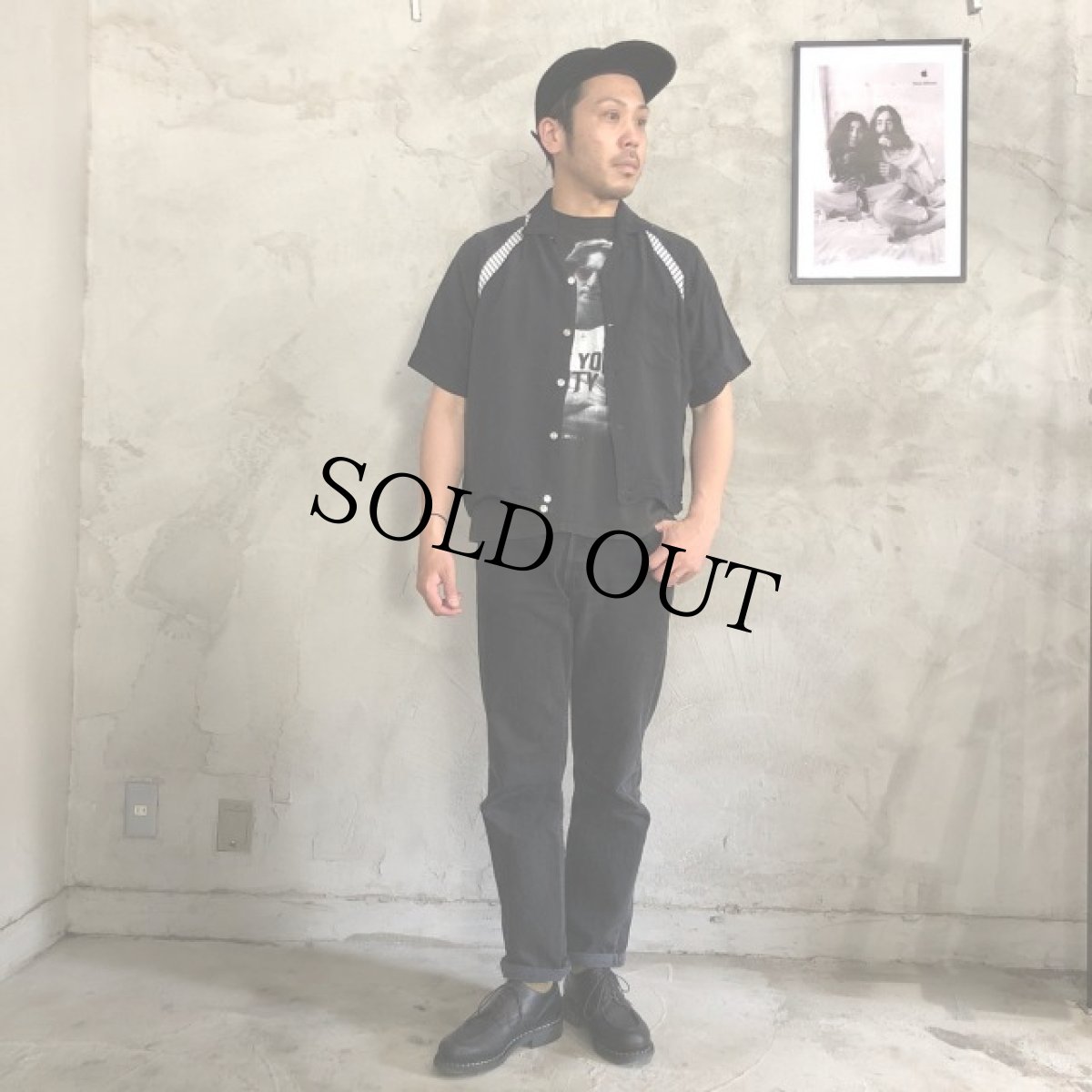 画像5: VINTAGE チェーンステッチ ボーリングシャツ (5)