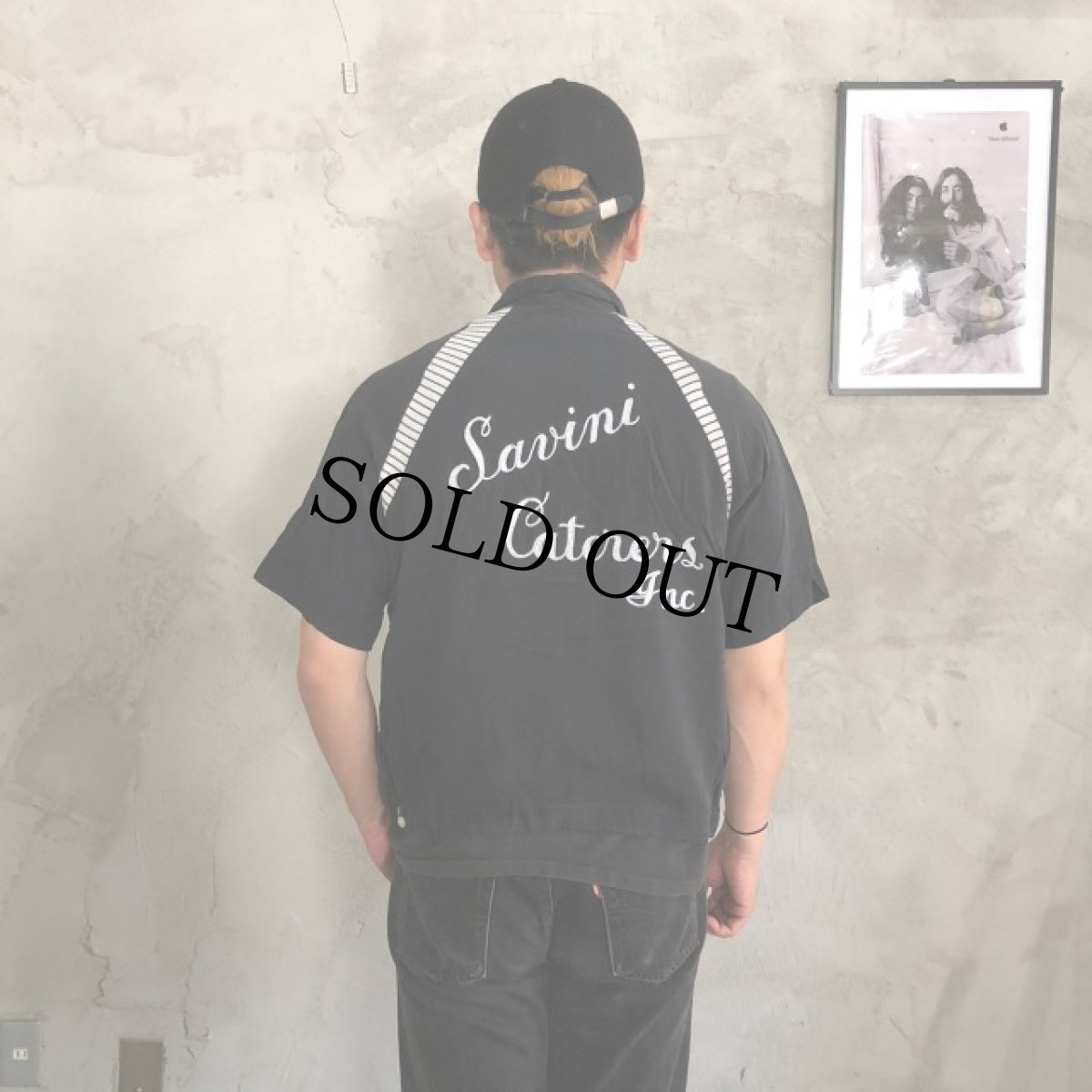 画像4: VINTAGE チェーンステッチ ボーリングシャツ (4)