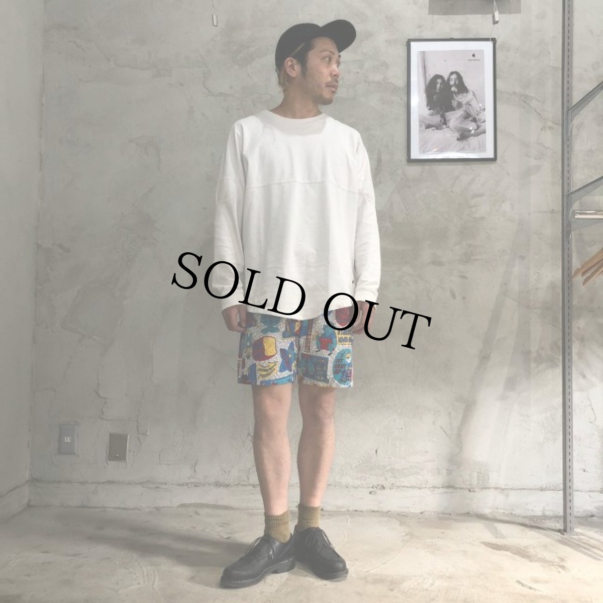 画像8: SHERLOCK HOLMES, FRANKLIN... モンスター柄 コットンショーツ (8)