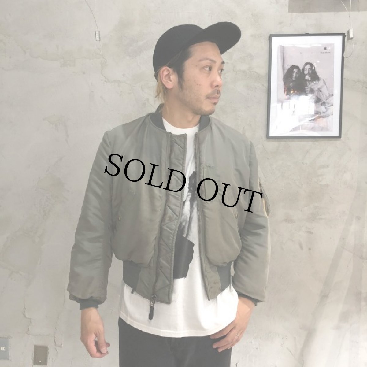 画像2: 50's U.S.AIR FORCE B-15D Modify Flight Jacket (2)